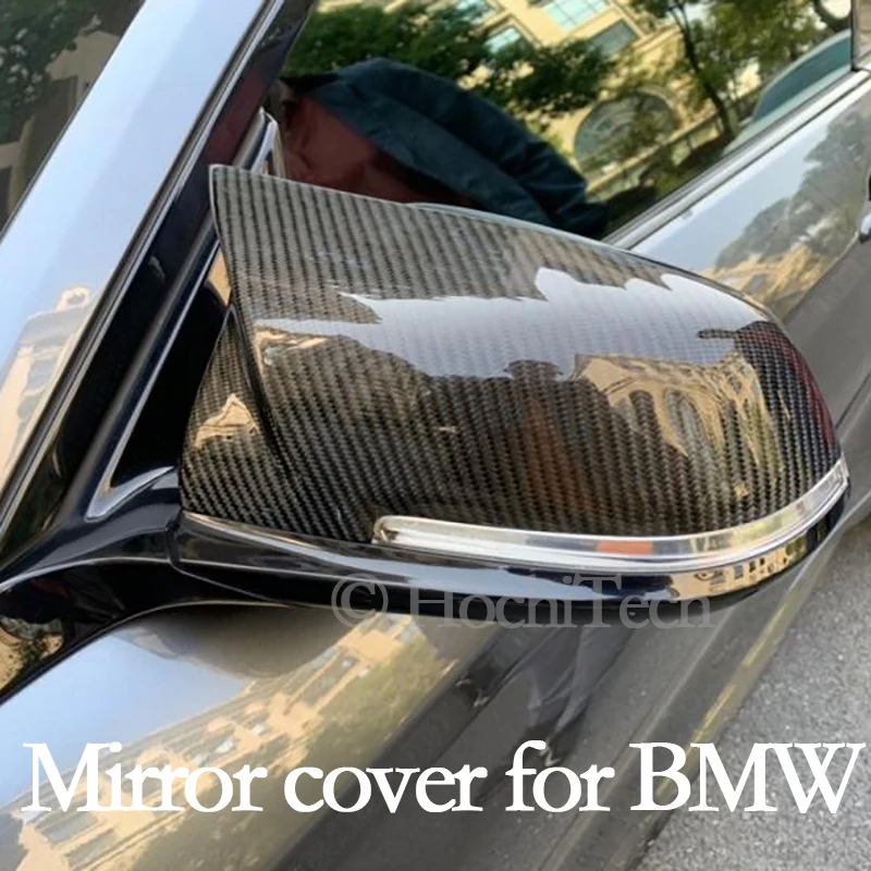 Сменный зеркальный чехол для BMW 1 2 3 4 серии F20 F21 F22 F23 F30 F31 F32 F33 F36 X1 E84 черный из