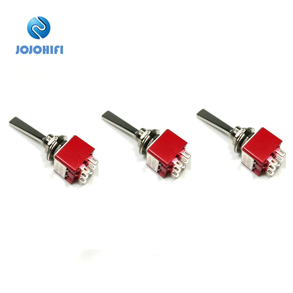 3pcs Toggle Switch T-80 Long Flat Handle Power Toggle Switch DAC Preamp Amplifier Signal Switching manual tool combination 3pcs pneumatic tire protection sleeve 1 2 color long sleeve auto repair kit tool