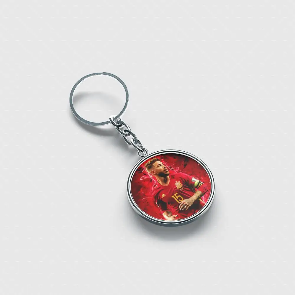 

Sergio Ramos Best personalized keychain Cute cool accessories custom keychains for men women kids