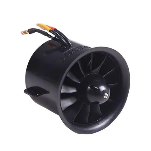 FMS 70mm Pro 12 Blades Ducted Fan EDF With 3060 6S 1900KV Brushless Motor for RC Airplane Ducted Fan Plane title=