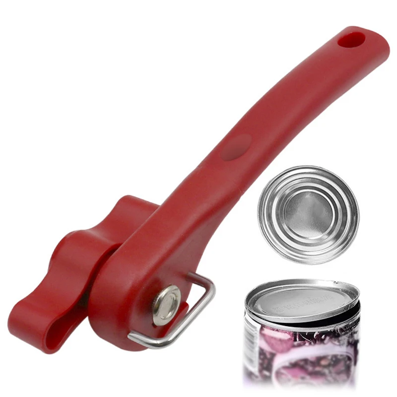 

New Multifunction Stainless Steel Safety Side Cut Manual Can Tin Opener Kitchen Tools Bar Gadgets Cans Bottle FPing