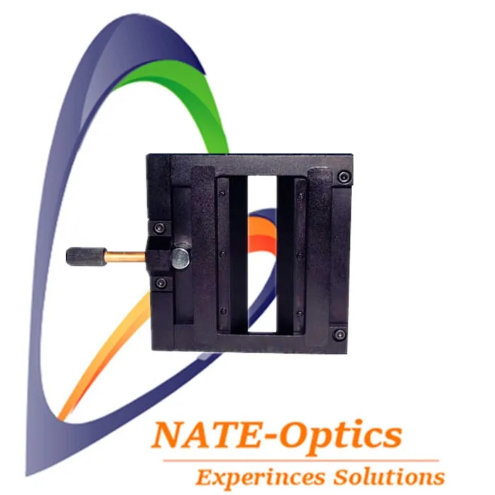 

NT05ID80A Precision Manual Adjustable Slit Fine-tuning Optical Narrow Unidirectional Adjustable Margin Diffraction