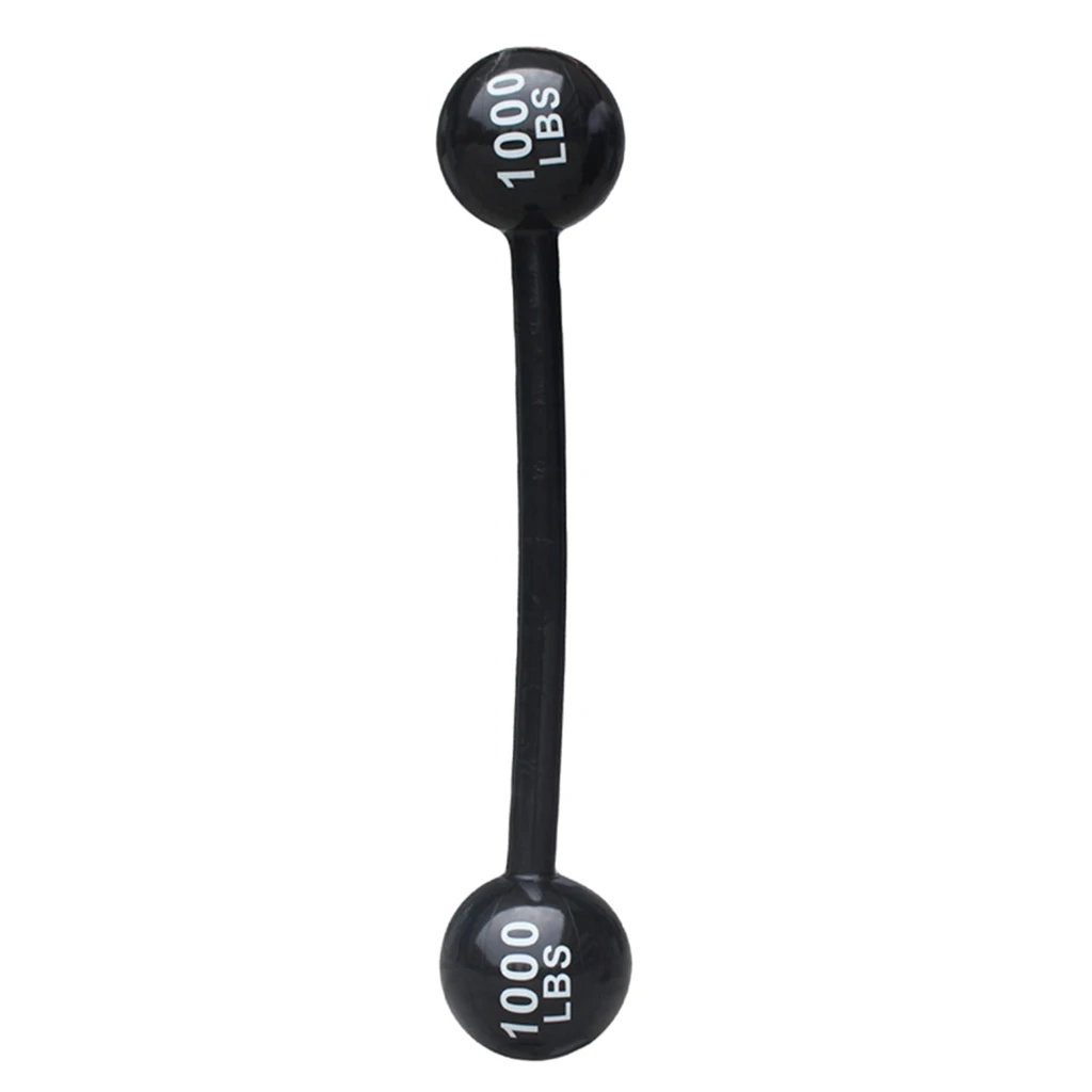 Inflatable Barbell Kids Fitness Indoor Outdoor Exercise Dumbbell Cosplay Toy