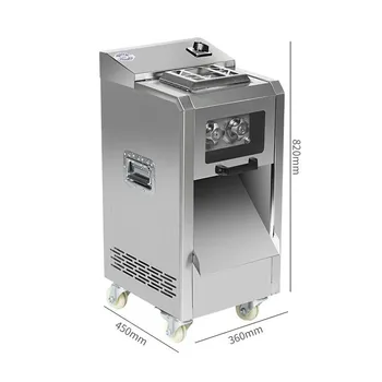 

Commercial Meat Slicing Machine Vertical-type Meat Slicer Electric Meat Cutting Machine 2200W Large Power Meat Mincer