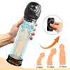 Male Penis Pump Vacuum Water Pump For Men Automatic Penis Extender Enhancer Masturbator Penile Trainer Adult Sex Toys for Male 1