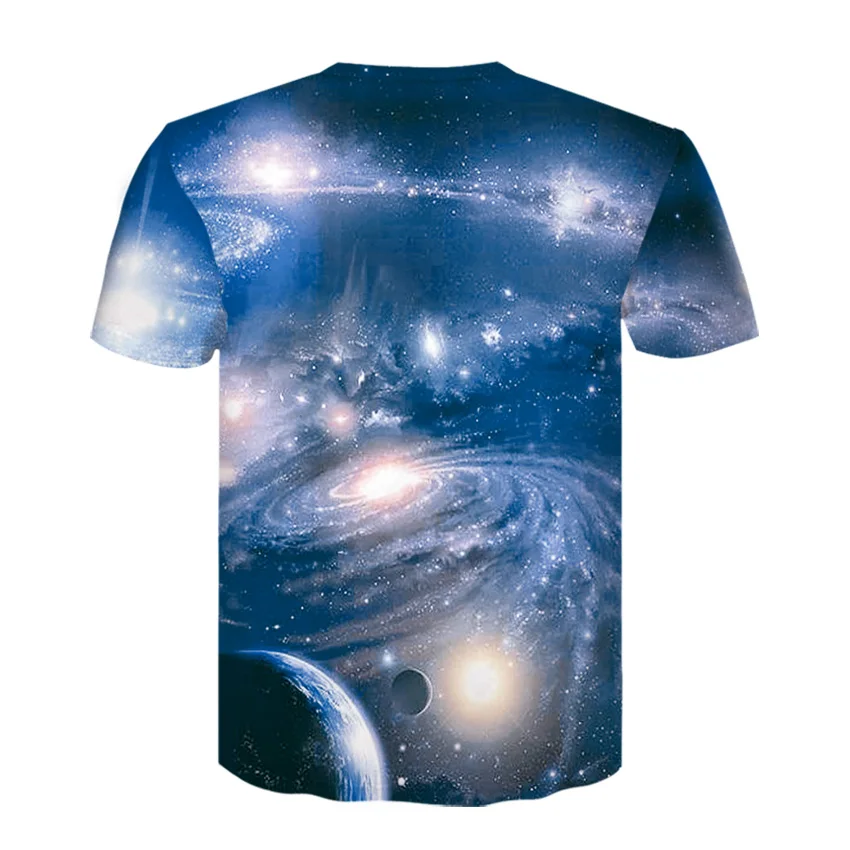 D-297-T恤短袖模板-后