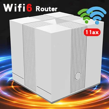 

Mesh Wifi6 802.11ax Dual-Band 1500Mbps MU-MIMO Wireless Router Gigabit ethernet Adapter router wifi 5ghz 256MB RAM And 128MB ROM
