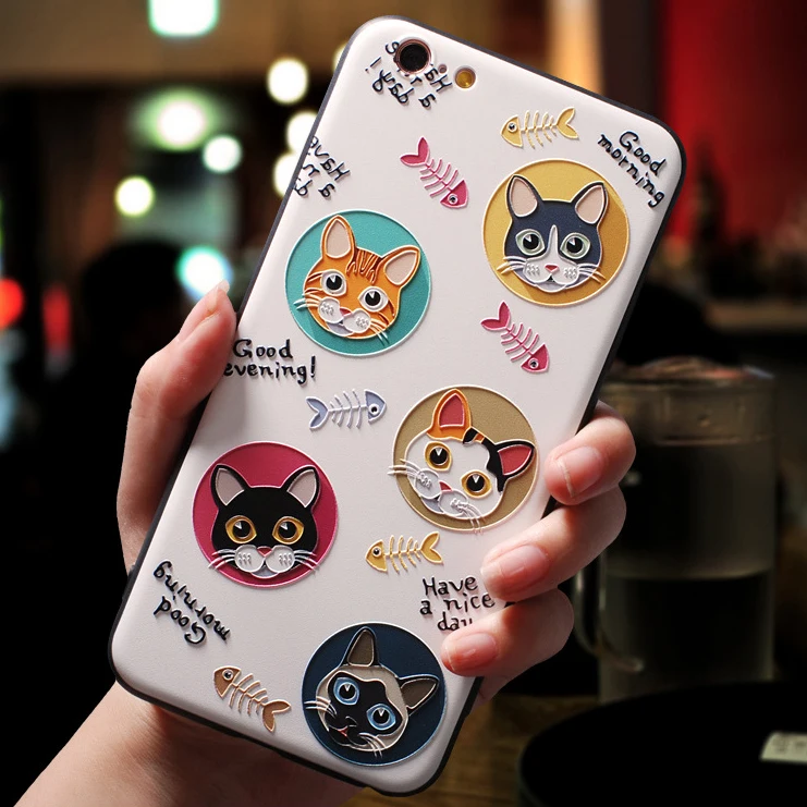 5maobai Розовый чехол с 3D-принтом для iPhone XR 6 6S 7 8 Plus 5 5S 11 Pro для iPhone XS Max чехол для iPhone X Черный Мягкий чехол из ТПУ - Цвет: 5maobai