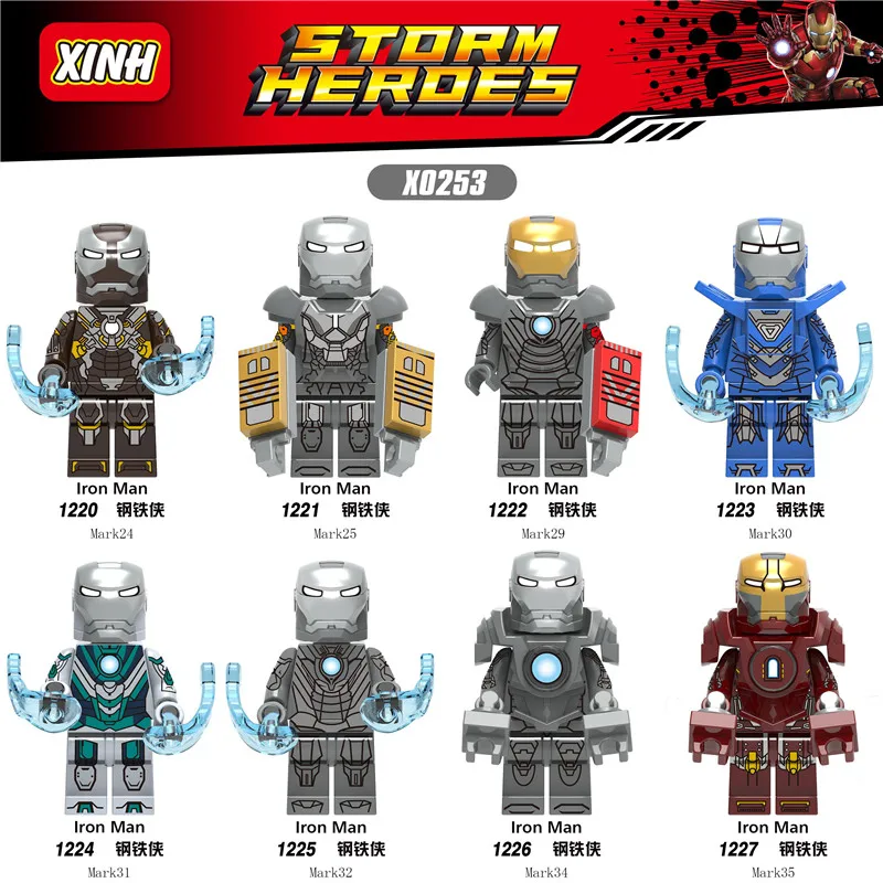 iron man mark 25 lego
