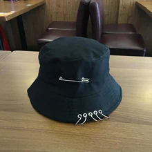 Рыбацкая уличная охотничья крутая унисекс железное кольцо ковш шляпа лето осень мода сплошной цвет Панама для рыбалки Складная Рыболовная Шапка