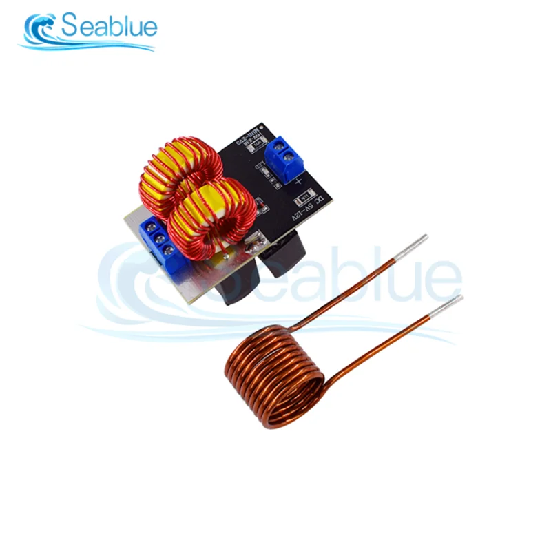DC 12V 20A 120W Mini ZVS Induction Heating Board Flyback Driver Heater DIY Cooker+ Ignition Coil