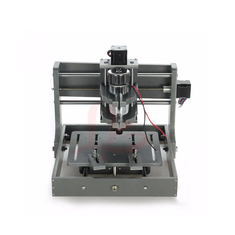 DIY CNC 2020 frame Engraving Drilling and Milling Machine with motor for woodworking router