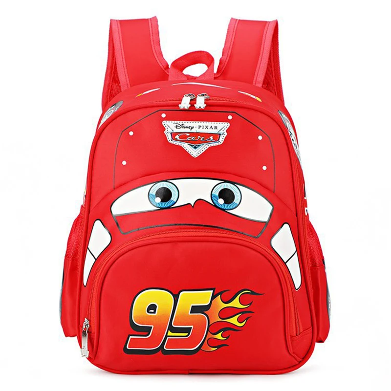 Disney Pixar 95 Cars McQueen Children Kids Backpack School Bag Xmas Gift 