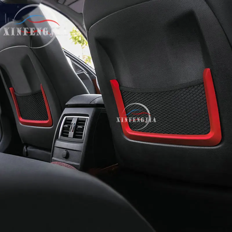 Для BMW 1 2 3 4 серии 3GT F34 F30 F31 F36 F20 шт. накладка на заднее сиденье красного