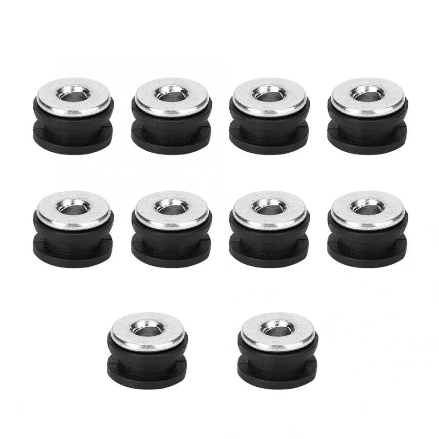 

motor fairing 10Pcs Motorcycle Rubber Grommets Bolt Kit Replacement Accessories Fit for Honda Fairing Cowling motorcycle parts