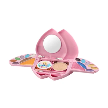 

Children's Cosmetics Set Toy Princess Makeup Box Set Safe Non-Toxic Girl Makeup Kit Eyeshadow Lipstick Palette Toys