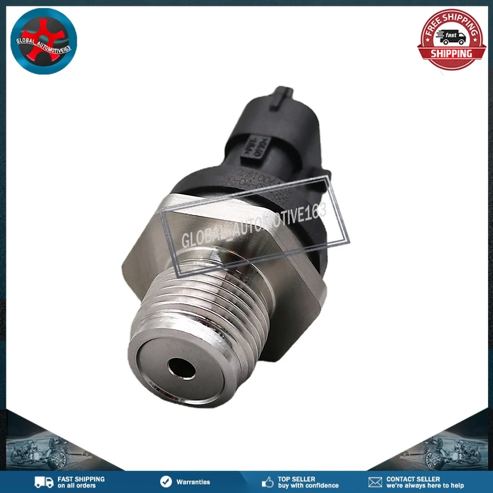 

For ALFA ROMEO 147 FIAT 500 FIAT BRAVO FIAT CROMA FIAT DUCATO FIAT STILO LANCIA THESIS 0281006158 Fuel Rail Pressure Sensor