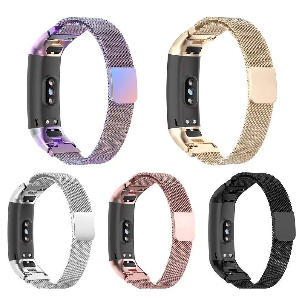 Магнитный ремешок для часов Milanese из нержавеющей стали Huawei Honor Band 4 5 аксессуары