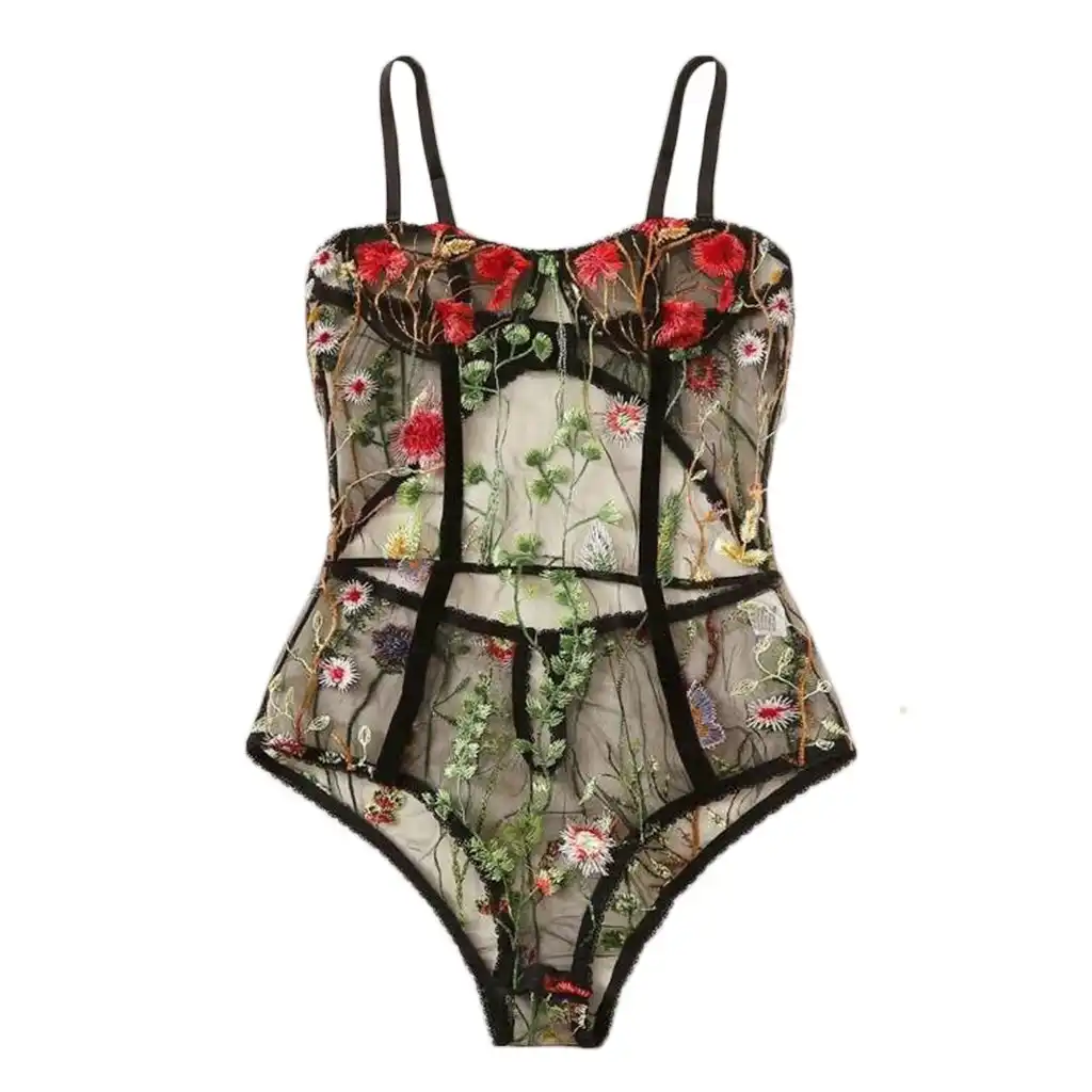 2pcs set women sexy bra sets dot mesh thong b