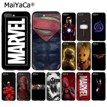 MaiYaCa фильма «Дэдпул»; рубашки Железный человек с принтами "Marvel", "Мстители", Чехол для телефона для huawei смартфона Honor 8X9 10 20 Lite 7A 5A 7C 10i 20i View20