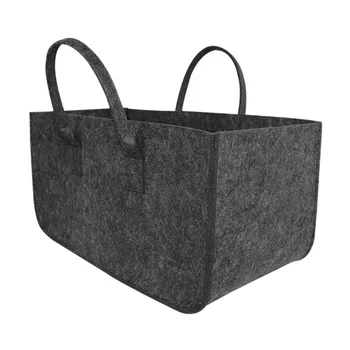 

Felt Storage Bag Large Capacity Casual Shopping Bag,Fruit and Vegetable Basket Toy Storage Basket Clothing Storage Basket