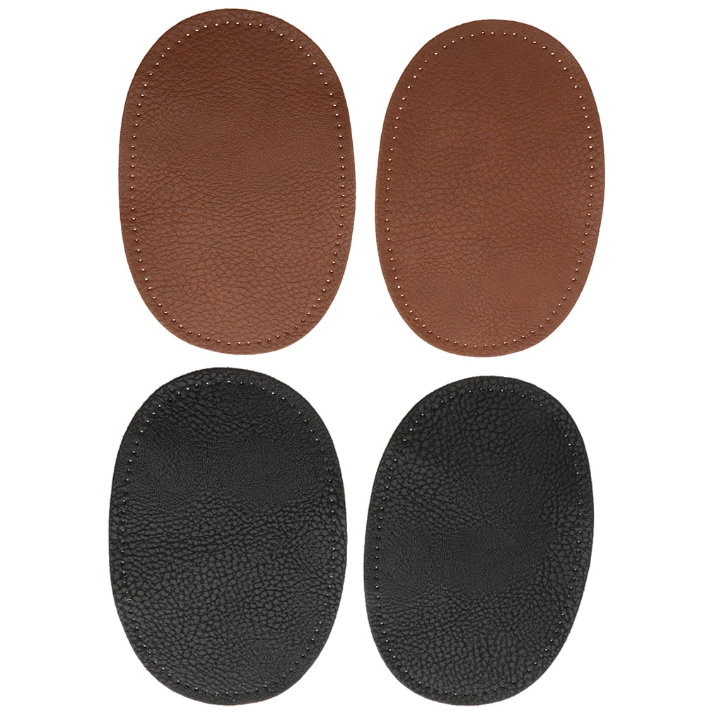 2 Pair Elbow Patches Sew On Knee Clothing Repair Applique For Clothes Decoration Sweater Coat Jacket Use14 x 9 cm