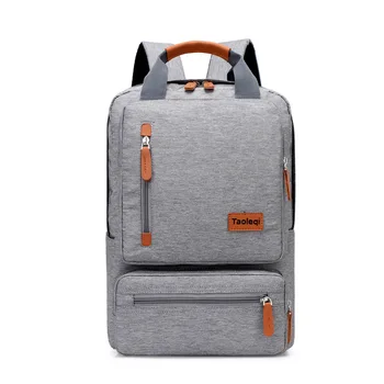 

Backpacks 2020 Spring Laptop Bag Daypacks Simple&Leisure Style Unisex Multicolor Red Blue Black Solid Scratch Resistant Plecak