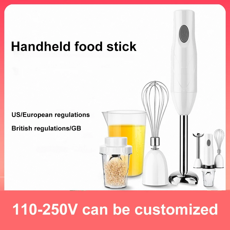 

Hand Mixer Stick Cooking Machine Baby Food Supplement Multi-Function Household Hand-Held Electric Stirring Rod Meat Grind