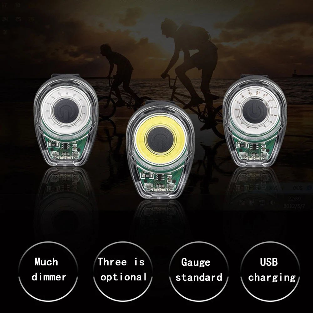 Excellent Smart Bicycle Tail Light USB Charging Warning Lights LED MTB Round Rear Back Safety Lamp Bike Accessory 2 Excellent Smart Bicycle Tail Light USB Charging Warning Lights LED MTB Round Rear Back Safety Lamp Bike Accessory 2
