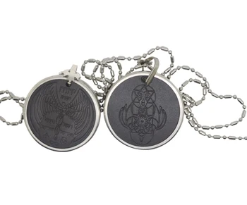 

OFFER TEST VIDEO 5pcs/lot angel spiritual Quantum 5000-6000cc high ions Pendant Necklace bio energy pendant