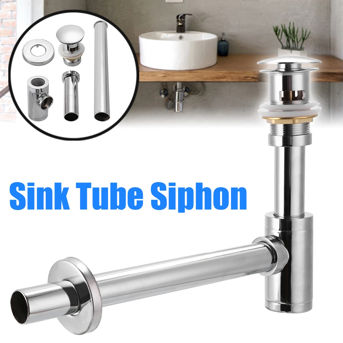 Bathroom Basin Drain Valve Kit Trap Pop Up Overflow Sink For Bathroom Faucet Sink Accessories Drains Aliexpress