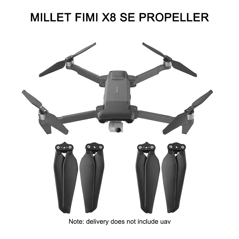 Quick-Release Foldable Propellers Drone Spare Parts For Xiaomi Drone Propellers For FIMI X8 SE 2PCS RC Quadcopter Spare Parts