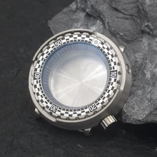 

Seiko Tuna Canned Shell Case nh35 SNE Watch Case Fit Seiko 4R35 4R36 NH35 NH36 Movement Man Watch Repair Water Resistance Case