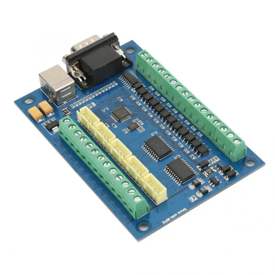 Servo drive USB 5 Axle 100K контрольная карта для Mach3+ 3 шт. TB6600 плата драйвера с ЧПУ комплект управления движением цифровой шаговый драйвер