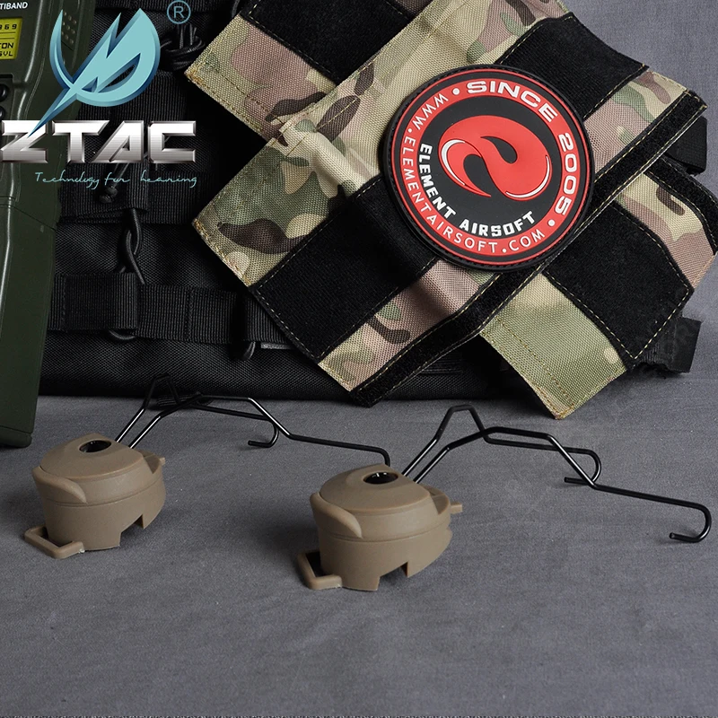 Z-Tac Airsoftsports шлем рельсовый адаптер FMA USSF OPS Core EXFIL Bump для Sordin Softair тактическая гарнитура и шлем серии Z150