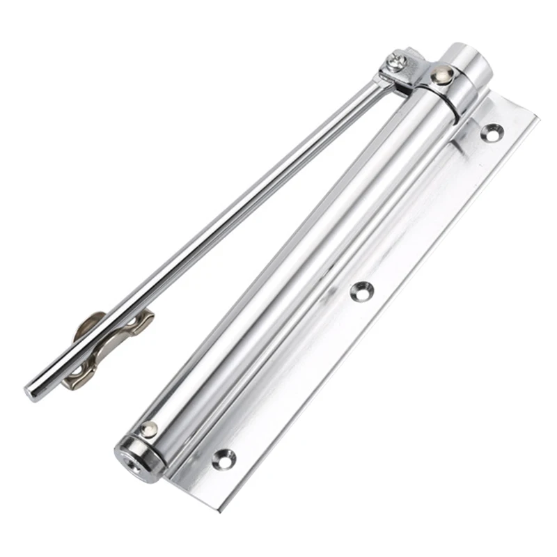 

Automatic Door Self-Closing Hinge Mute Easy to Rebound No slotting Punching Free Door Closer LKS99