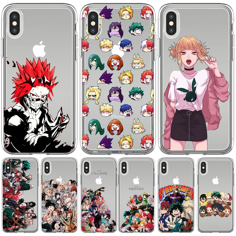 Anime My Hero Academia deku bakugou Boku no Hero Academia Phone Case For iphone 11 Pro 8 7 6 6S Plus X XS MAX 5 XR Fundas Coque Anime My Hero Academia deku bakugou Boku no Hero Academia Phone Case For iphone 11 Pro 8 7 6 6S Plus X XS MAX 5 XR Fundas Coque