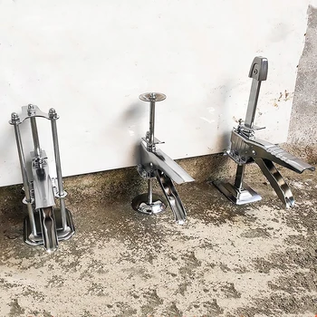 

3 types Tile Height Adjuster Tile Leveling Tool Height Adjustable Positioner Stainless Steel Locator Single