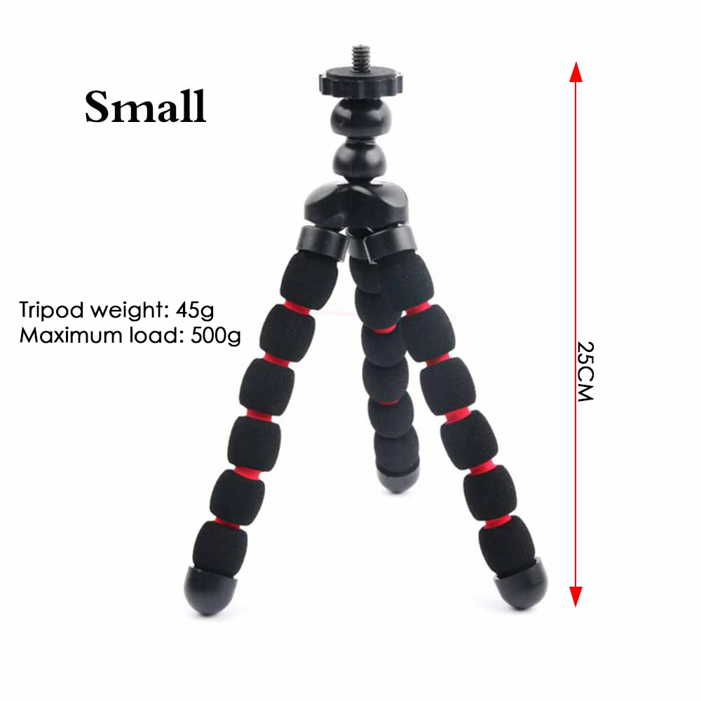 Портативный Гибкий штатив-тренога для камеры Gorillapod Mini Monopod для Nikon sony Canon D5200 DSLR Gopro HERO 4K camera