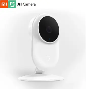

Xiaomi Mi Mijia Home AI Cam 1080p FHD Camera 130 Wider AI Detect Human Shape Night View Full Duplex Voice NAS