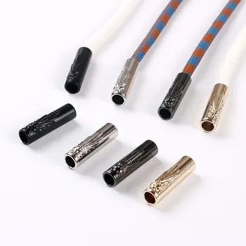 

27.5mm Height Embosseded Dragonfly Pattern Stopper Rope Ends Lid Drawstring Toggles Clip Clothes Apparel Shoelace Accessories