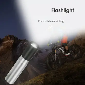 

Ultra Bright LED Flashlight Camping Light 3 Switch Modes Torch Bicycle Light Stylish Portable Suit for Night Lighting
