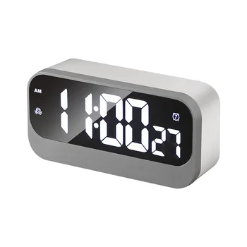 

Household Mute Night Light LED Clock Large Digital Display Working Days Alarm Bedside Electronic Alarm Clock