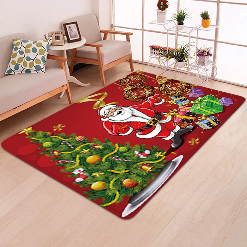 Outdoor Carpet Doormat Christmas Carpet Home Christmas Decoration