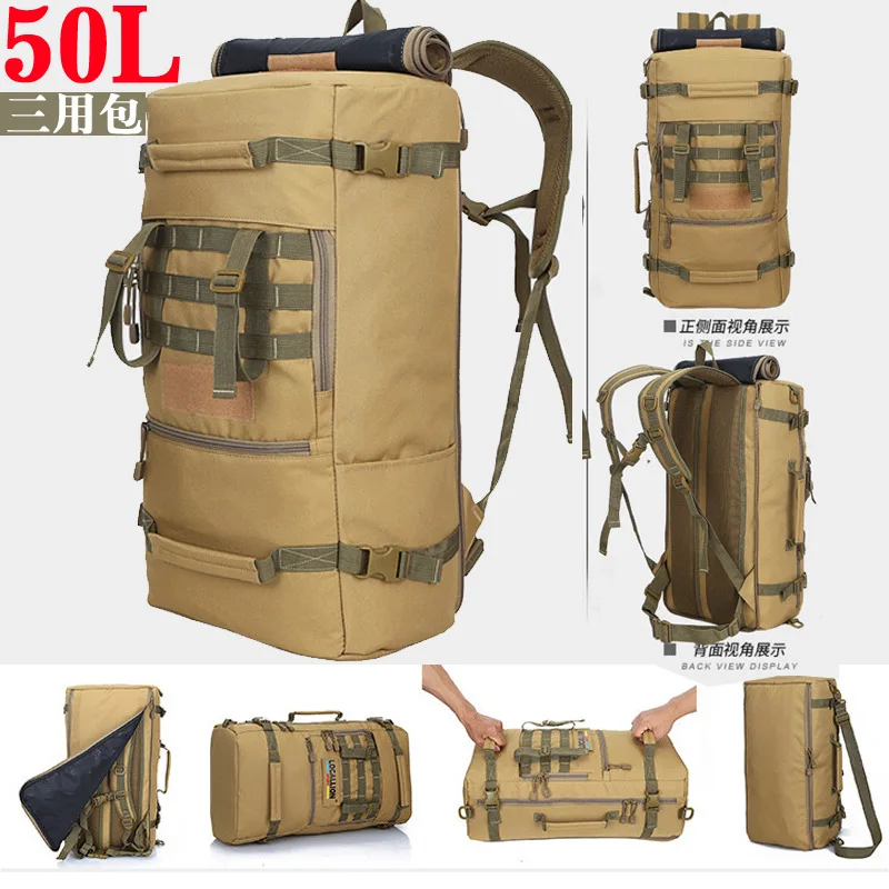 

Travel Backpack Men And Women 60L Large-Volume Casual Sports Outdoor Mountaineering Bag Camping Outing Backpack Men's Wholesale