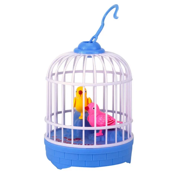 Мини индукционная система управления звуком клетка для птиц электрическая детская игрушка Подарки AN88