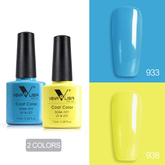 Venalisa Nude Color Gel Base Nowipe Top Coat Soak Off UV LED Gel Nail Polish Cosmetics Nail Art Manicure Nail Varnish