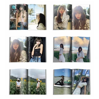 

KPOP BLACKPINK Girls New Album Photo Card PVC Cards Self Made Photo Album Photocard