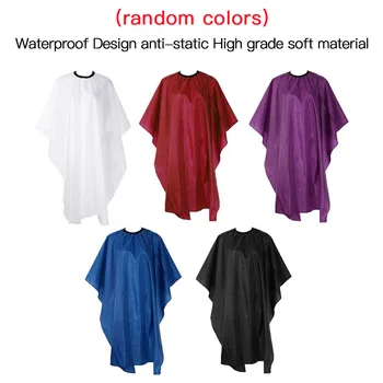 

Hot Kids Salon Hairdressing Cloth Waterproof Hairdressing Barber Cape Hairdresser Hair Cutting Gown Cape Salon Styling Cloth