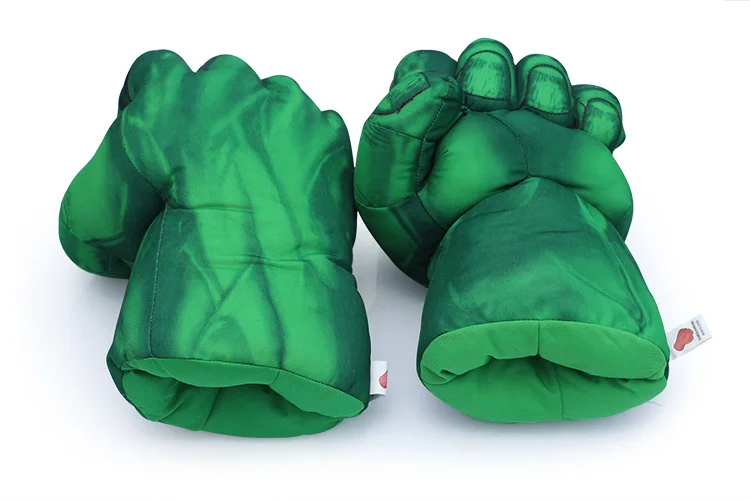 28cm The Incredible Hulk Gloves Superhero Figure Hulk Toys Children